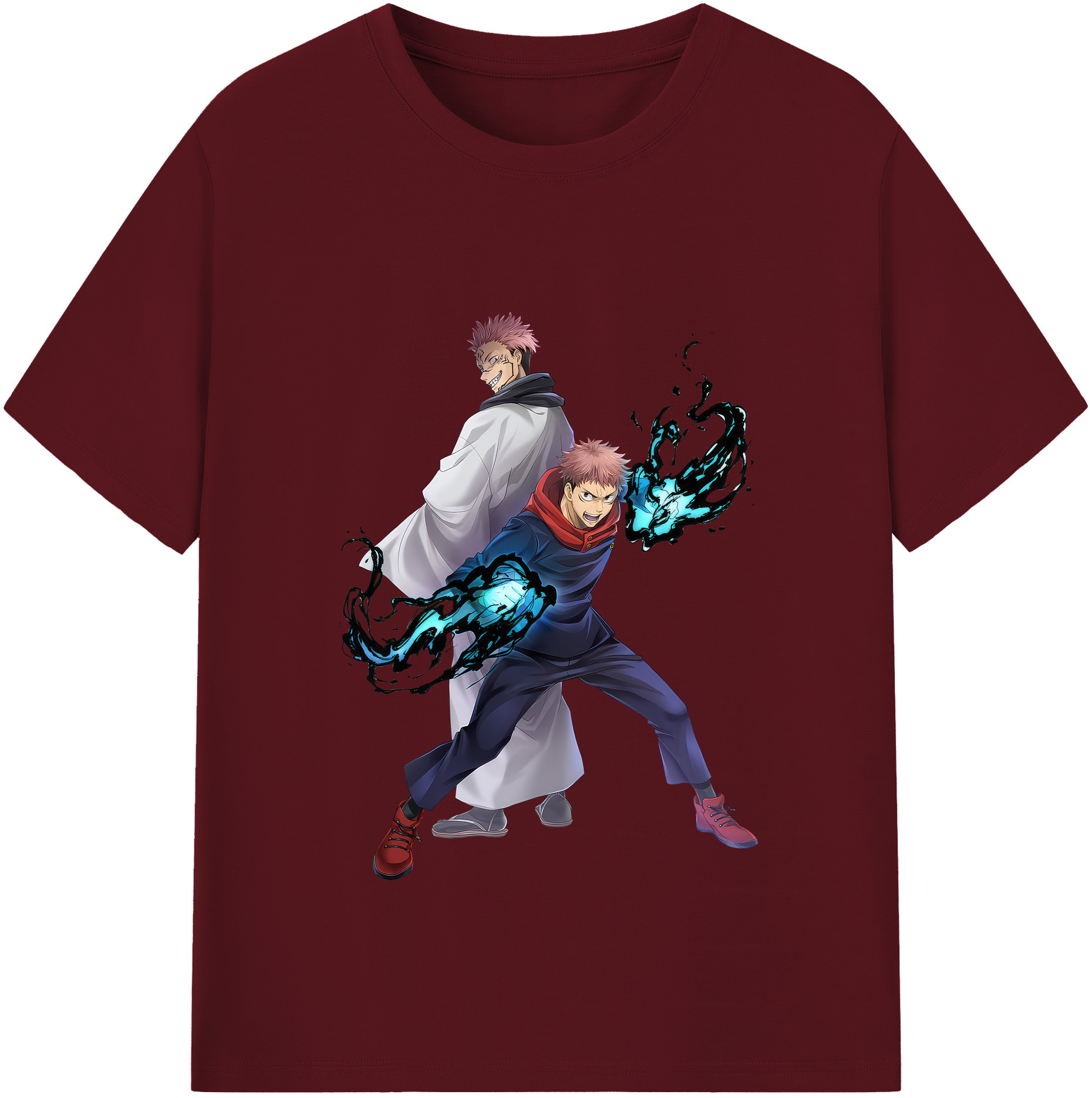 （画像用） 呪術廻戦 Jujutsu Kaisen 綿100％半袖Tシャツ（フロントプリント）